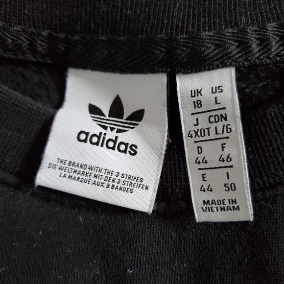 adidas sz L cropped sweatshirt - Picture 3 of 3